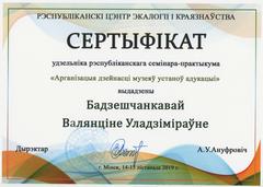 СЕРТИФИКАТЫ О ПОВЫШЕНИИ КВАЛИФИКАЦИИ 