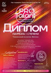 PROTalant МЕЖДУНАРОДНЫЙ ФЕСТИВАЛЬ-КОНКУРС