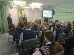 Урок Мужества в Обольской СШ