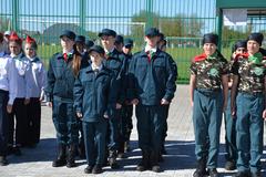 В районной военно-патриотической игре «Зарница» победила команда «Виктория» из Никитихинской СШ. "Герой працы" 7.05.2024 г.