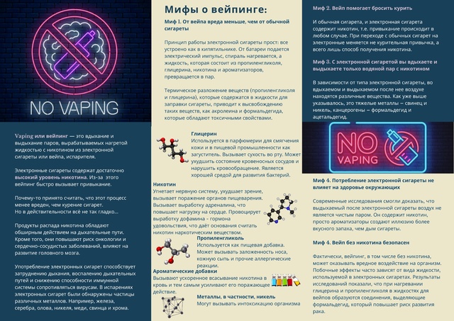 VAPE: ПРАВДА И ЛОЖЬ